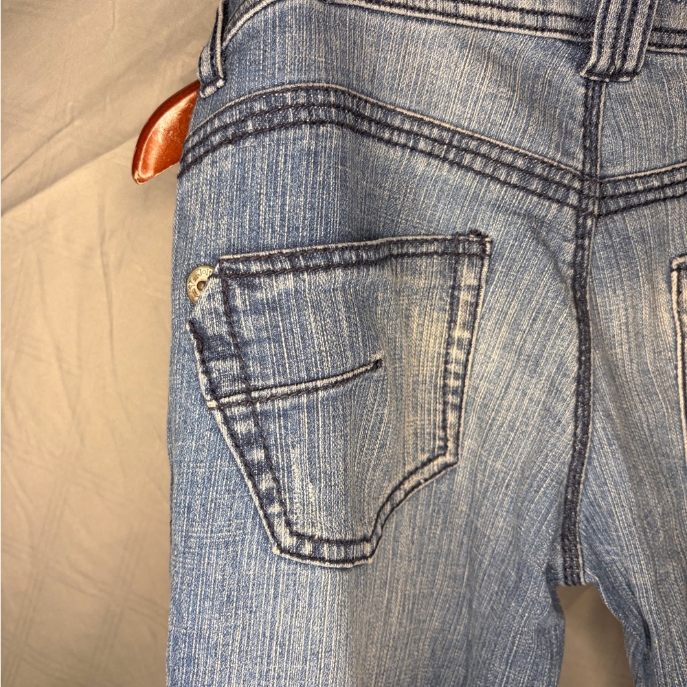 Jolt Light Blue Distressed Skinny Jeans - Picture 6 of 9